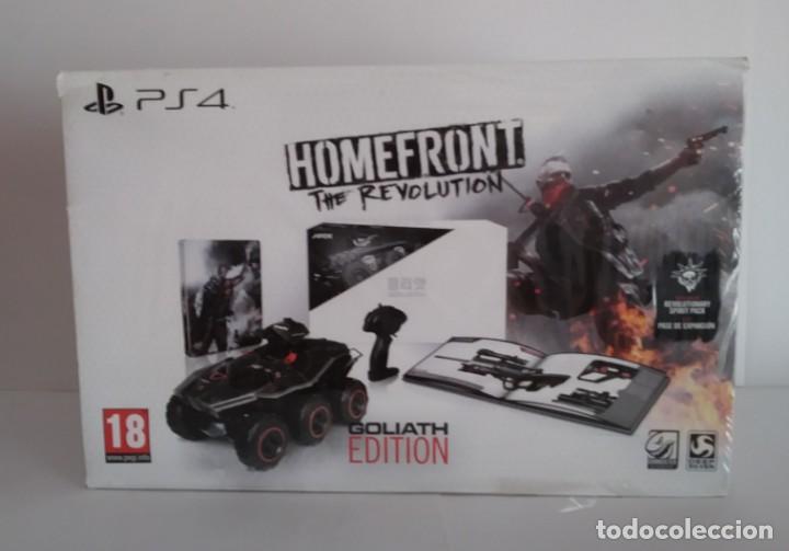 Videojuegos y consolas PS4 de segunda mano: HOMEFRONT THE REVOLUTION PS4 ED. GOLIATH PRECINTADO - Foto 1
