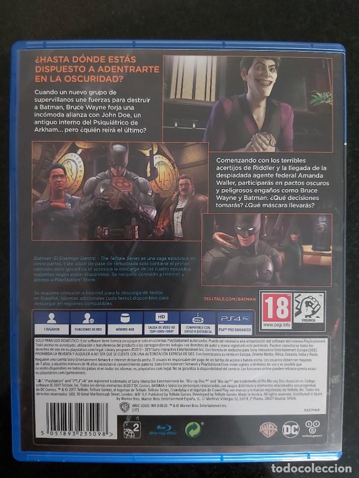 batman telltale series 1 y 2 el enemigo dentro - Buy Video games and  consoles PS4 on todocoleccion