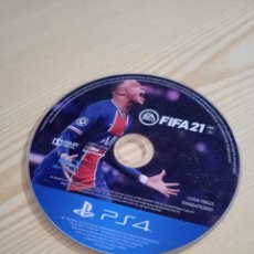 Videojuegos y Consolas PS4: C-BLOCK PS4 SOLO DISCO SIN ENCARTES FIFA 21 KYLIAN MBAPPÉ. Lote 356640430