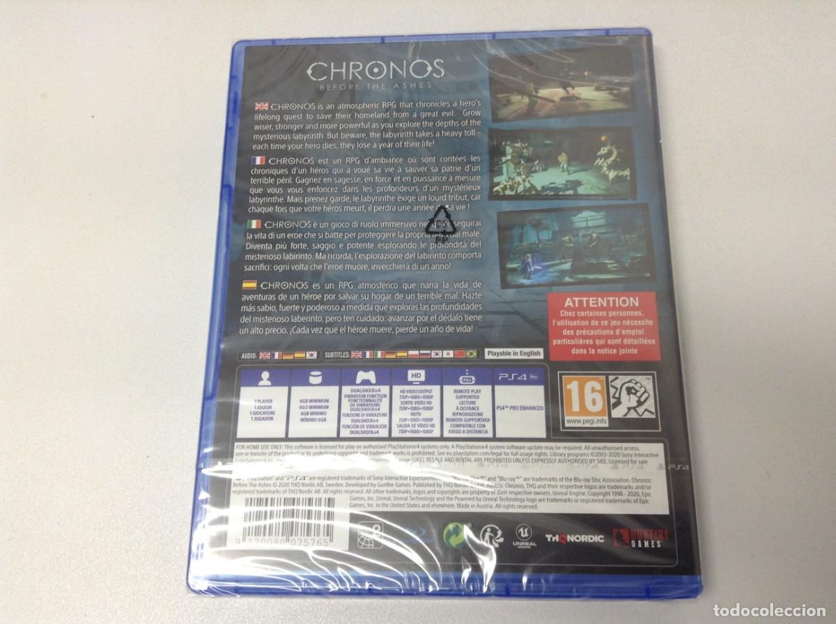 Videojuegos y consolas PS4 de segunda mano: CHRONOS BEFORE THE ASHES - Foto 2