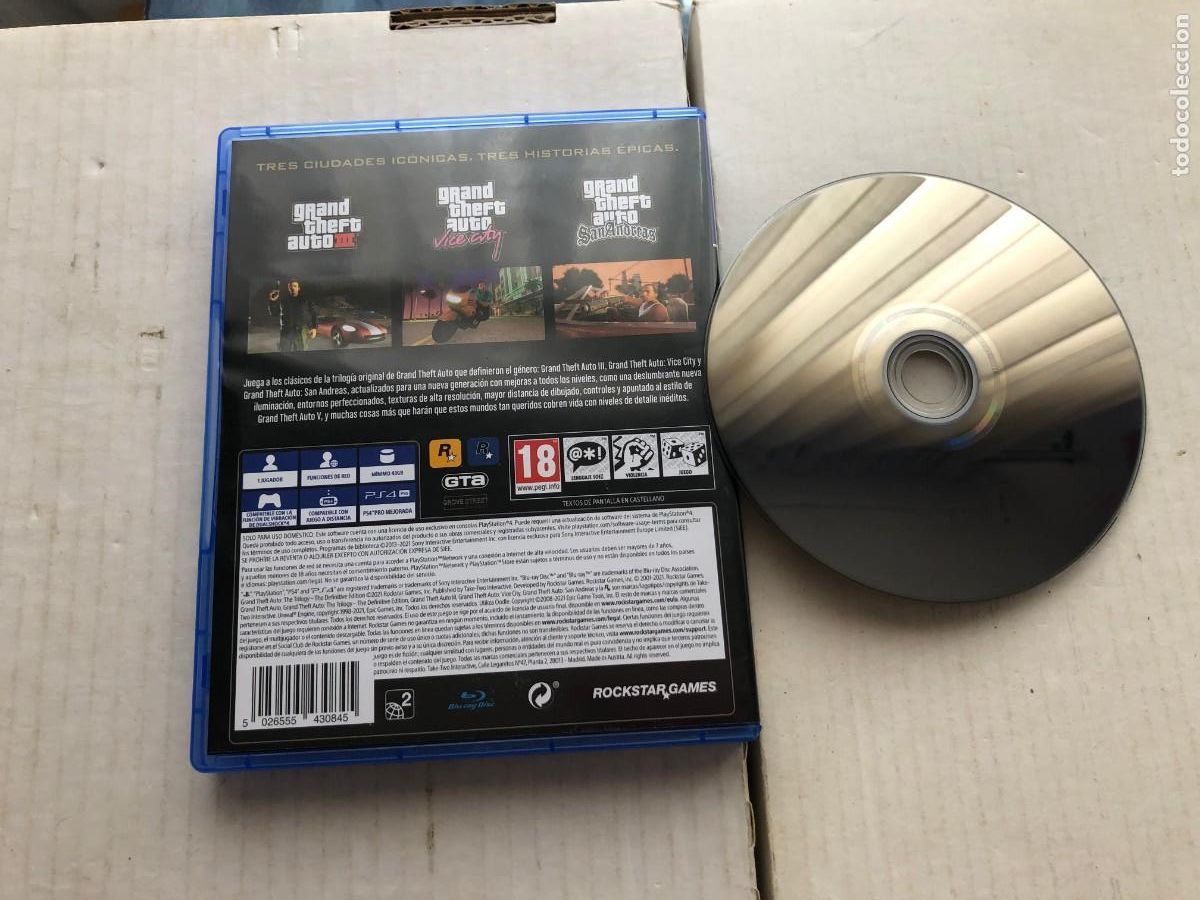 GRAND THEFT AUTO: The Trilogy - The Definitive Edition - Sony PlayStation 4 EUR 22,31 - FR
