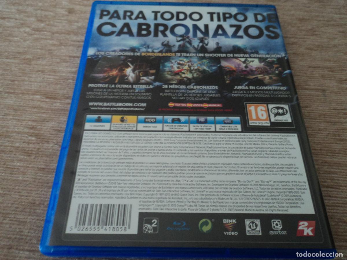Videojuegos y consolas PS4 de segunda mano: BATTLEBORN PS4, segunda mano - Foto 3