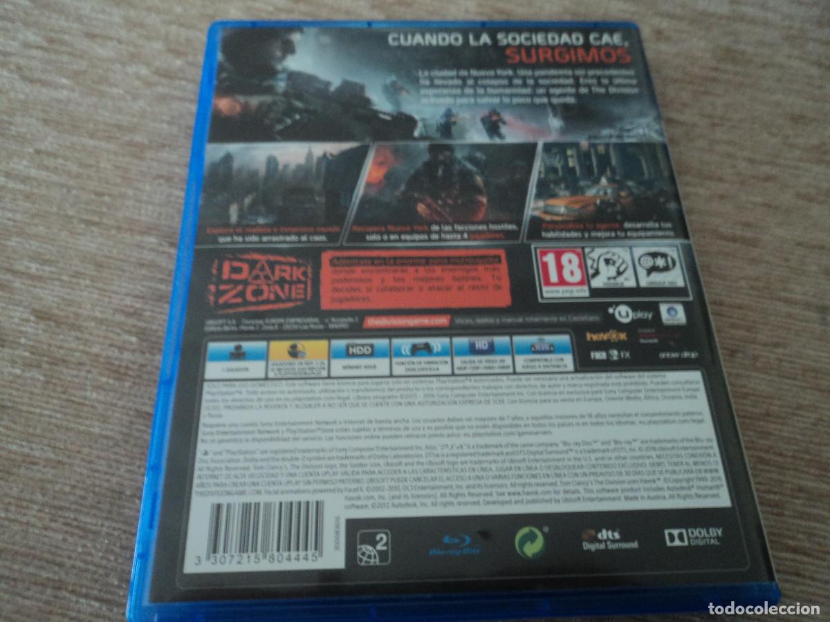 Videojuegos y consolas PS4 de segunda mano: The division - PS4, segunda mano - Foto 3