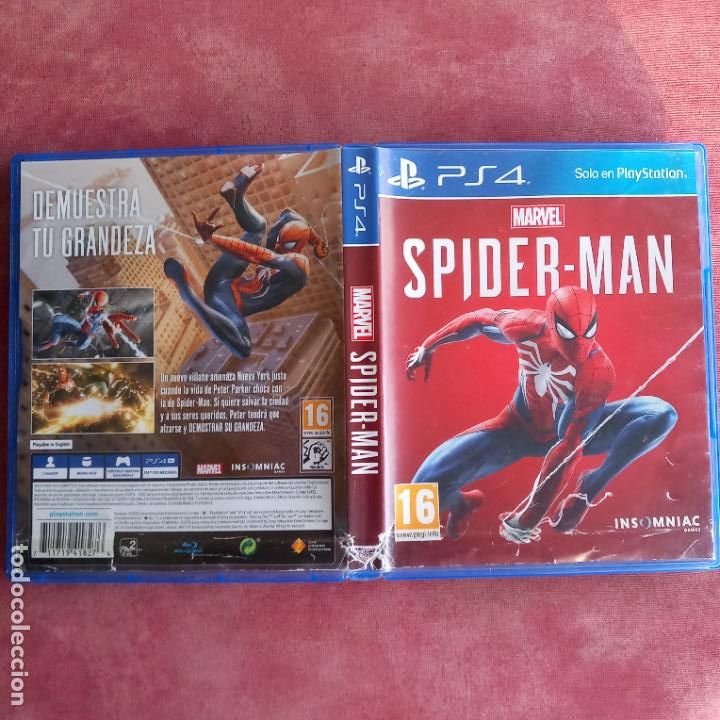 Videojuegos y consolas PS4 de segunda mano: Marvel Spider-Man - PS4 spiderman - Foto 2