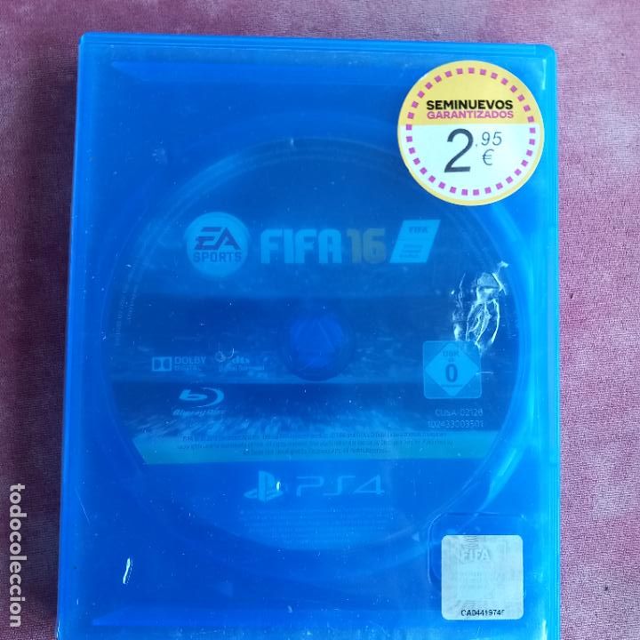 Videojuegos y consolas PS4 de segunda mano: FIFA 16 - PS4 - PLAYSTATION - - EN CASTELLANO. - Foto 2