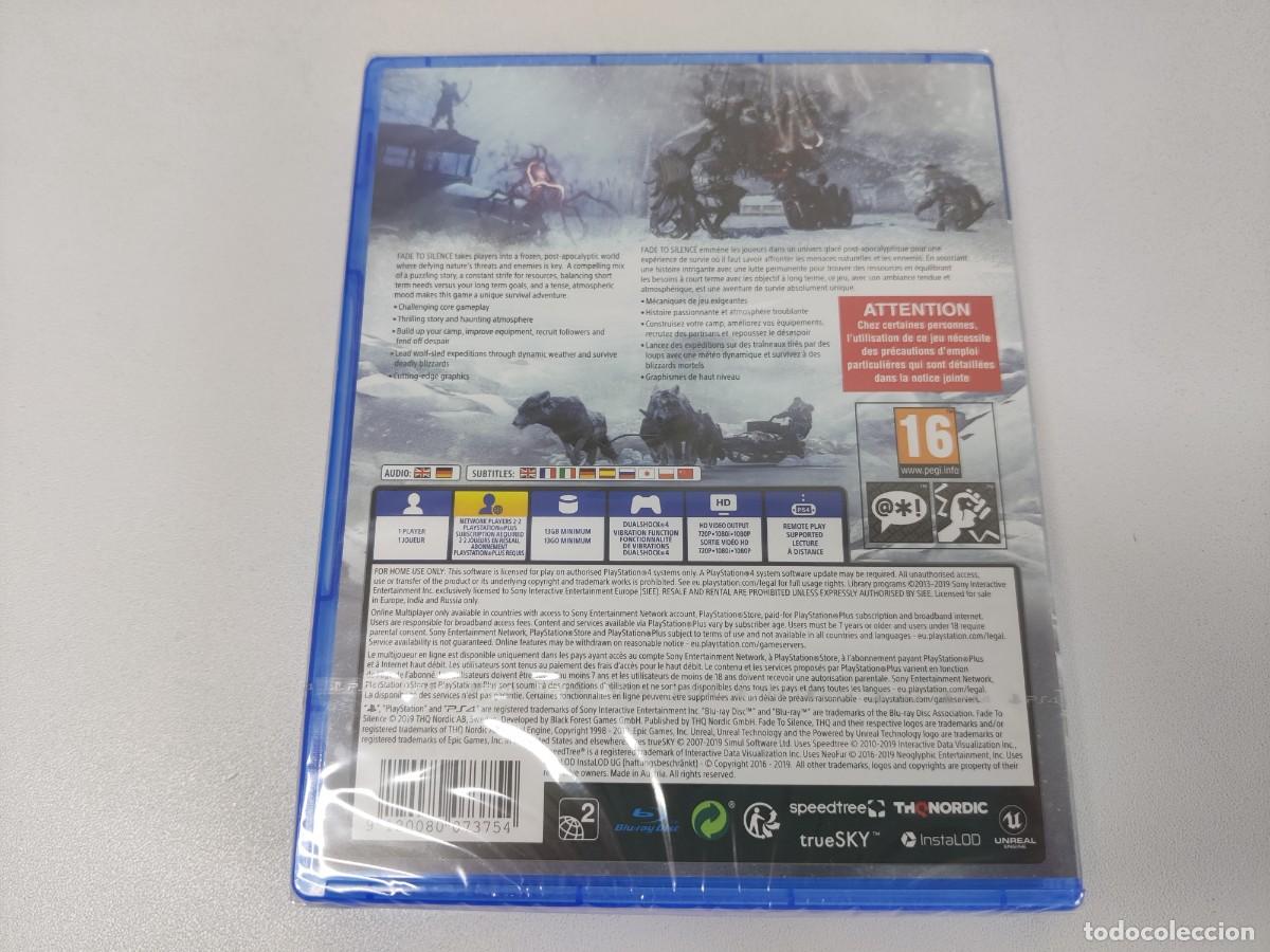 Videojuegos y consolas PS4 de segunda mano: FADE TO SILENCE - Foto 2
