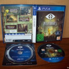 Videojuegos y Consolas PS4 de segunda mano: LITTLE NIGHTMARES - JUEGO CONSOLA PS4 IDIOMA ALEMAN CON CD BANDA SONORA ORIGINAL. Lote 403208619