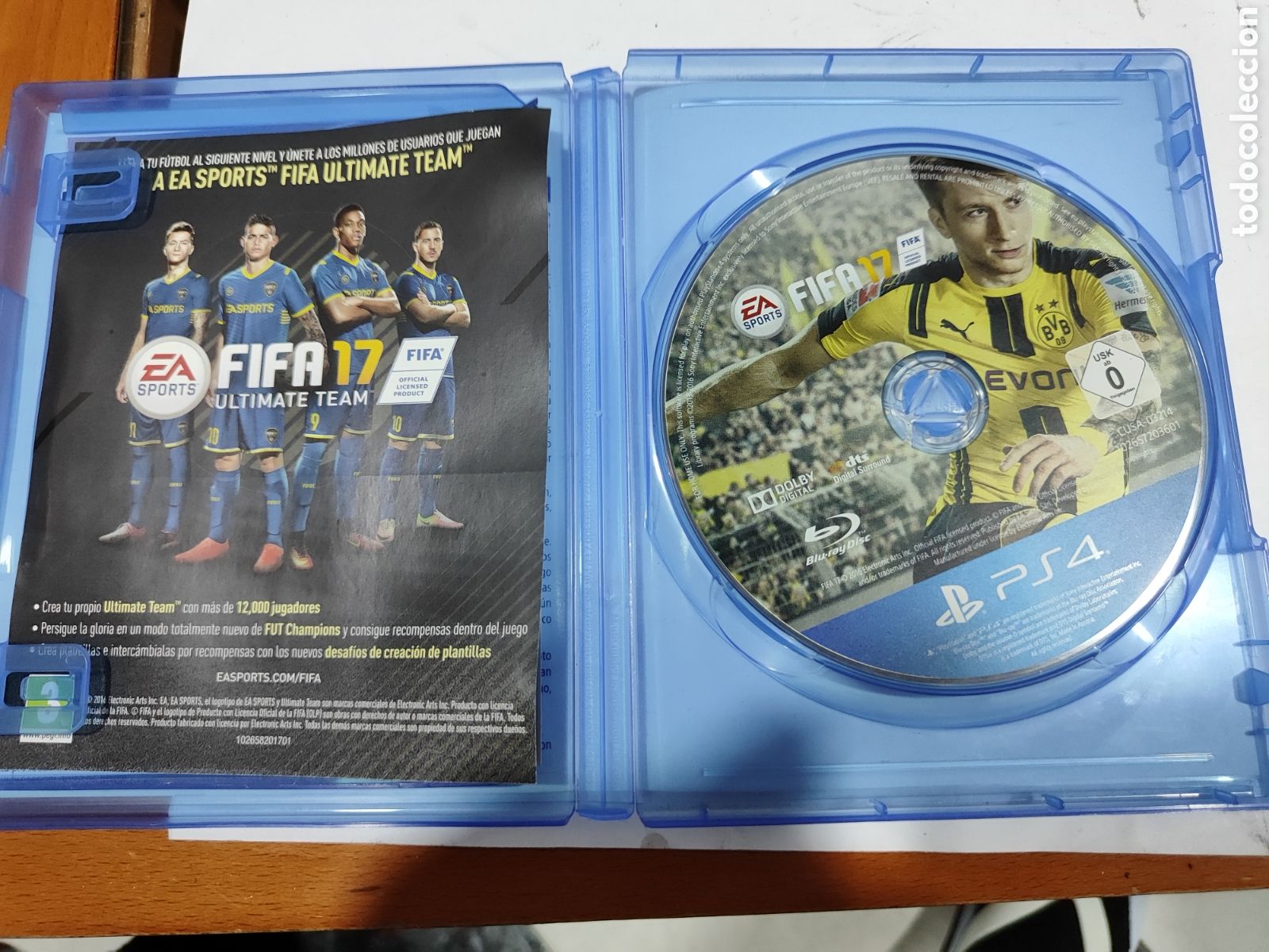 Videojuegos y consolas PS4 de segunda mano: PS4 FIFA 17 PERFECTO ESTADO - Foto 2