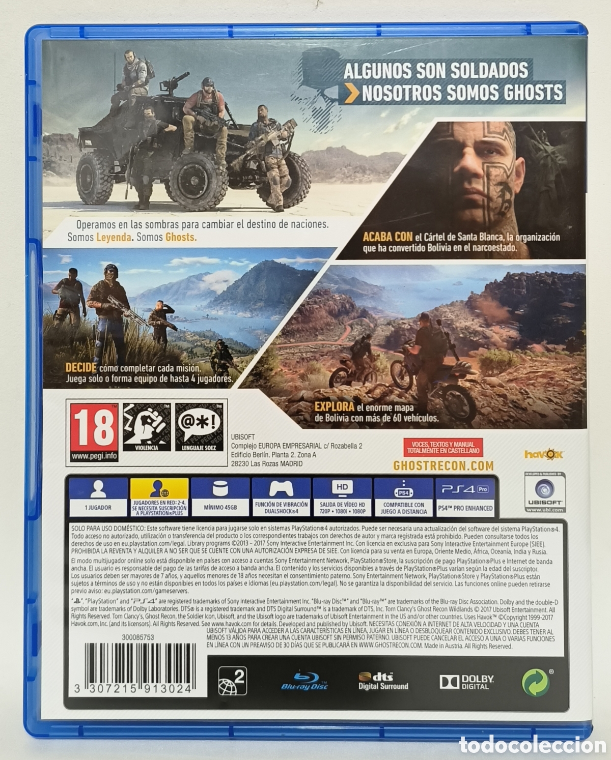 Videojuegos y consolas PS4 de segunda mano: Ghost recon: Wildlands (PS4) - Foto 2