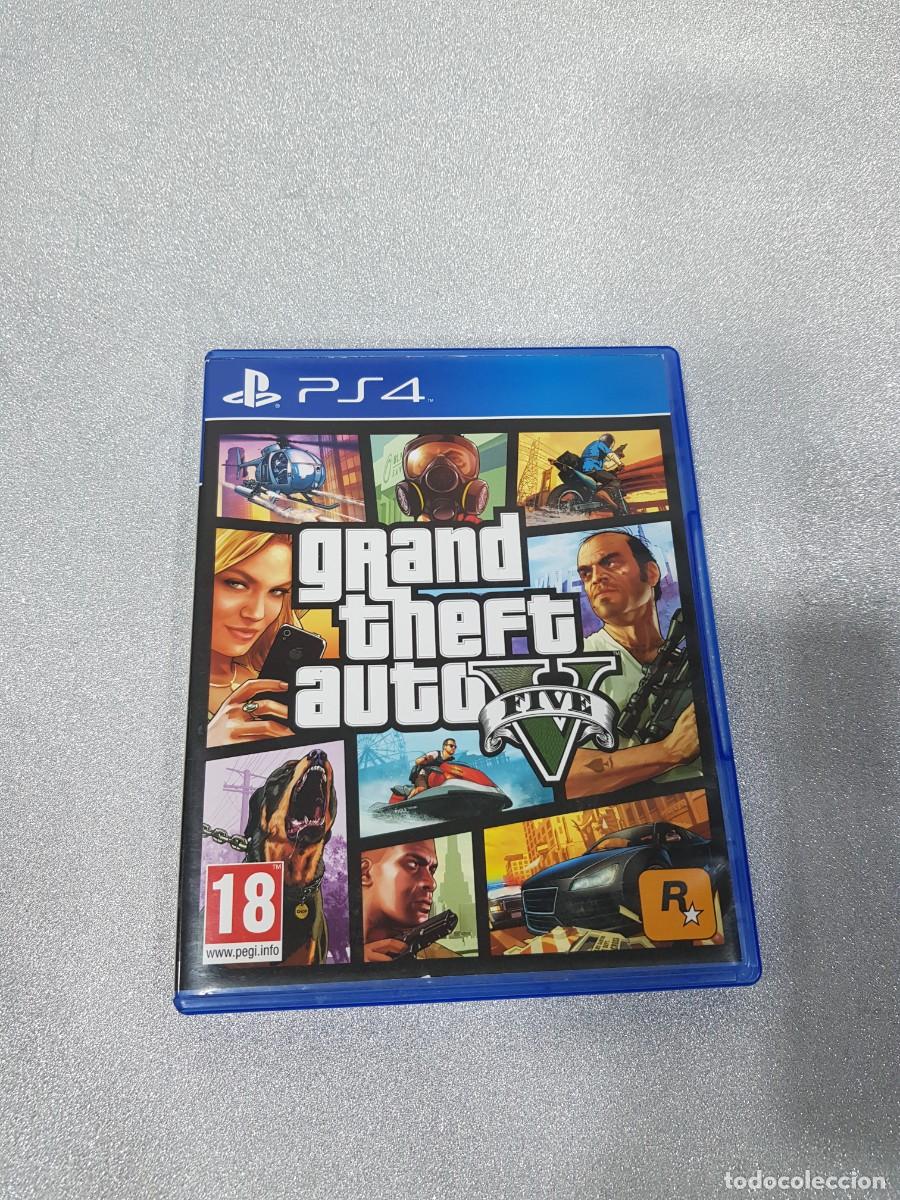Videojuegos y consolas PS4 de segunda mano: GRAND THEFT AUTO FIVE V PLAY STATION 4 PS4 - Foto 1