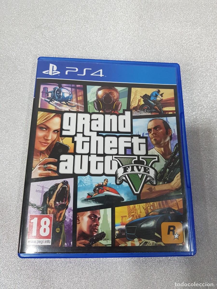 Videojuegos y consolas PS4 de segunda mano: GRAND THEFT AUTO FIVE V PLAY STATION 4 PS4 - Foto 1