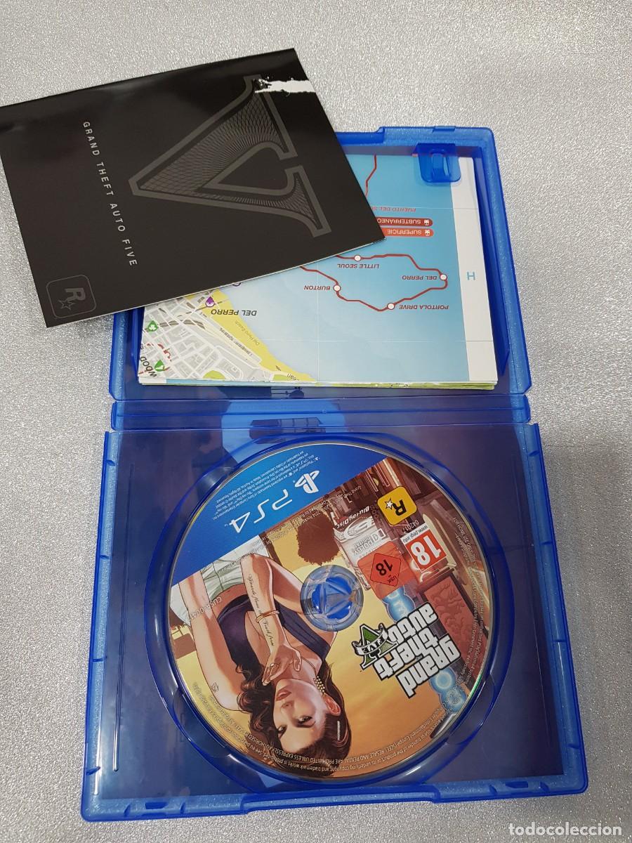 Videojuegos y consolas PS4 de segunda mano: GRAND THEFT AUTO FIVE V PLAY STATION 4 PS4 - Foto 2