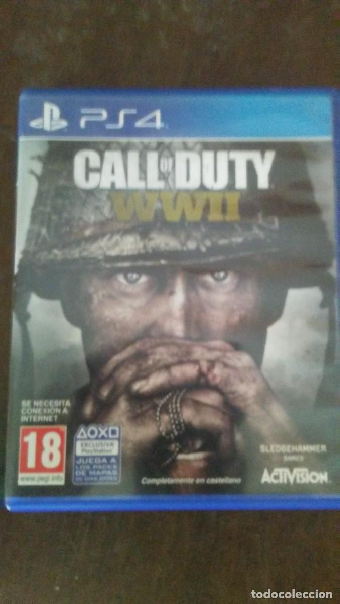 Videojuegos y consolas PS4 de segunda mano: CALL OF DUTY WWII - PS4 - Foto 1