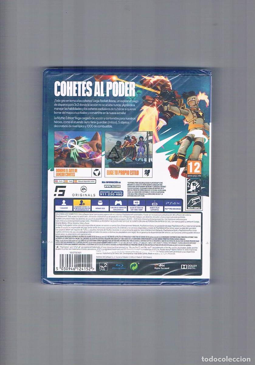 Videojuegos y consolas PS4 de segunda mano: Rocket arena mythic edition ps4 nuevo precintado - Foto 2
