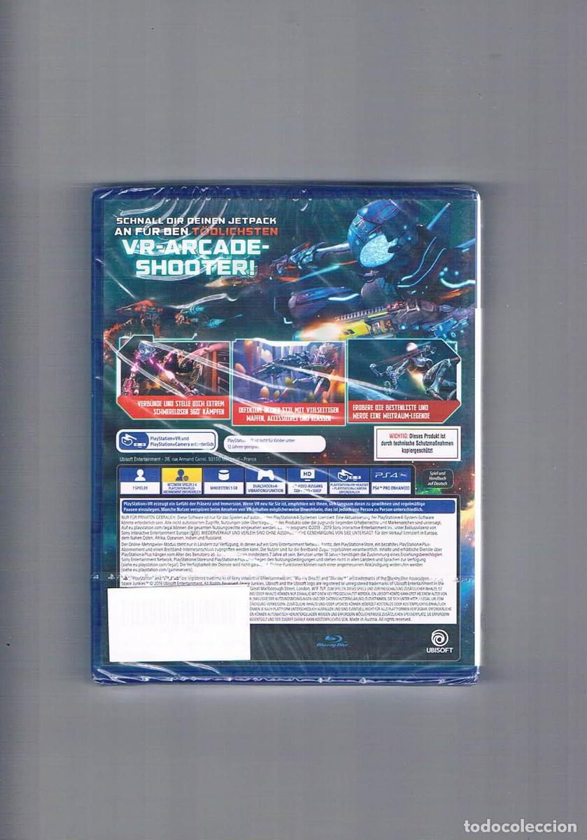 Videojuegos y consolas PS4 de segunda mano: Space junkies ps4 nuevo precintado - Foto 2