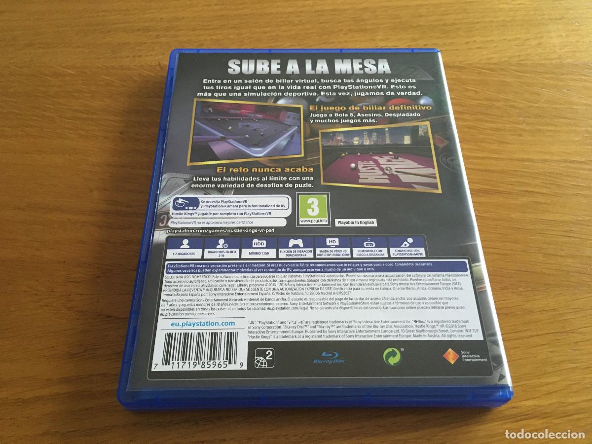 Videojuegos y consolas PS4 de segunda mano: Hustle kings (Billar) para PS4 compatible con VR - Foto 2