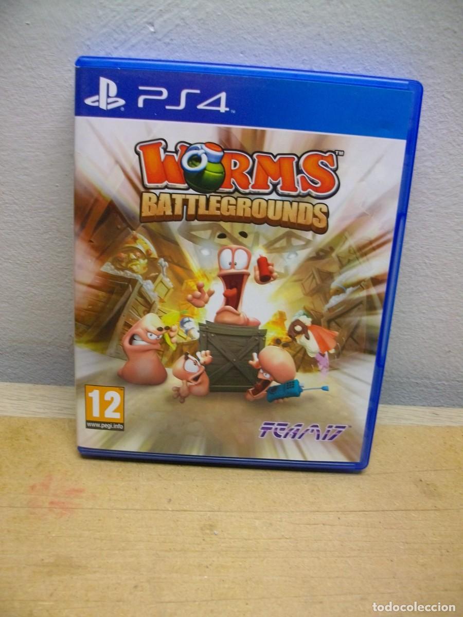 Videojuegos y consolas PS4 de segunda mano: Worms Battlegrounds JUEGO de PS4 - Foto 1