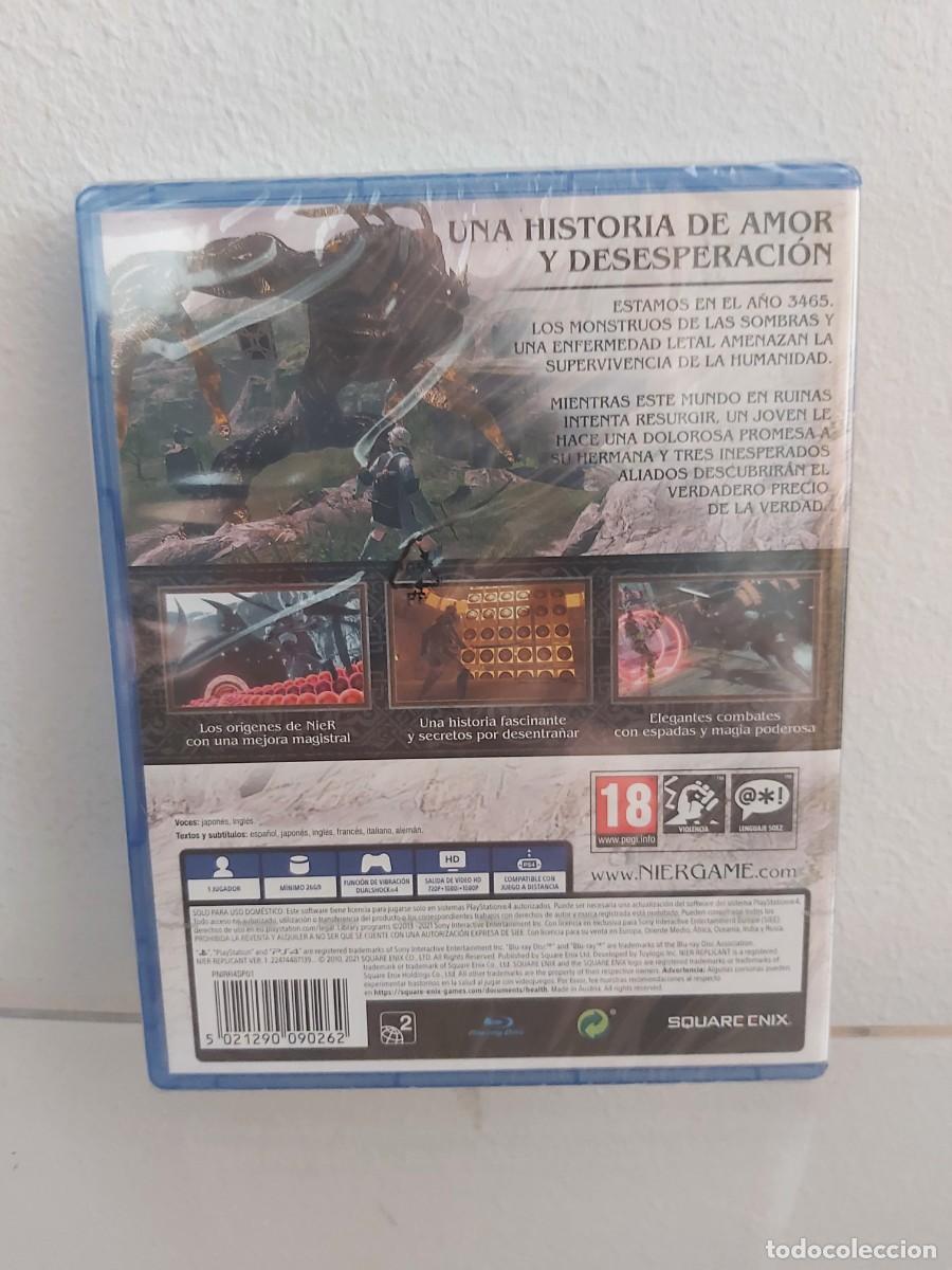 Videojuegos y consolas PS4 de segunda mano: Nier replicant - VIDEOJUEGO PS4 A ESTRENAR (PAL ESP) - Foto 2