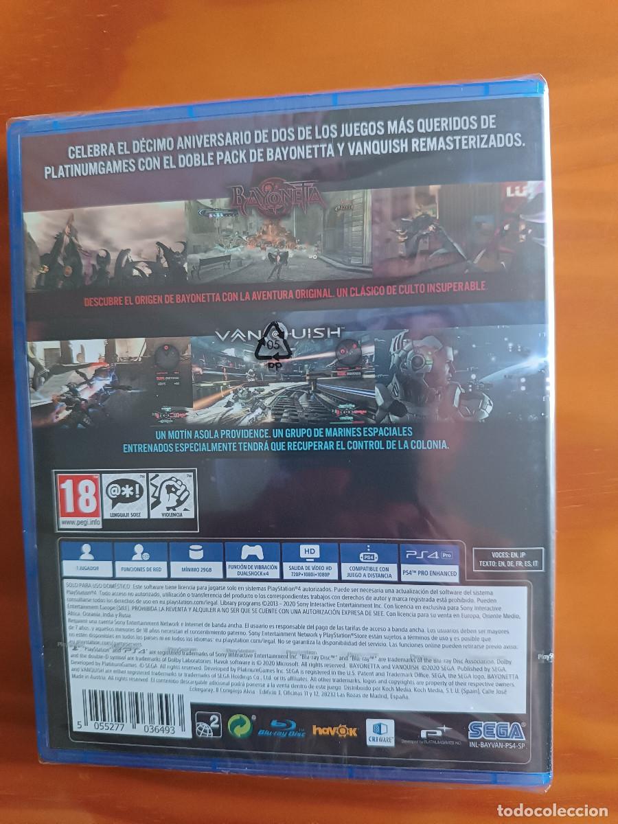Videojuegos y consolas PS4 de segunda mano: BAYONETTA & VANQUISH PS4 PRECINTADO - Foto 2
