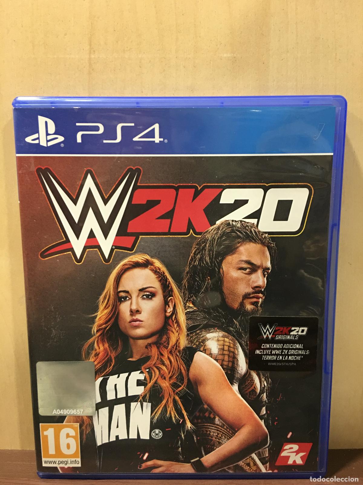 Videojuegos y consolas PS4 de segunda mano: WWE 2K20 - PS4 (2&ordf; Mano - Bueno) - Foto 1