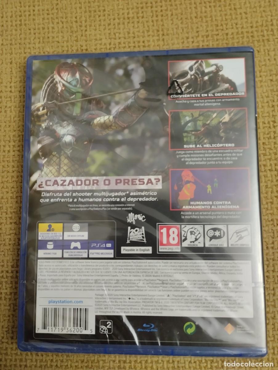Videojuegos y consolas PS4 de segunda mano: Juego PS4 Predator hunting grounds - Foto 2