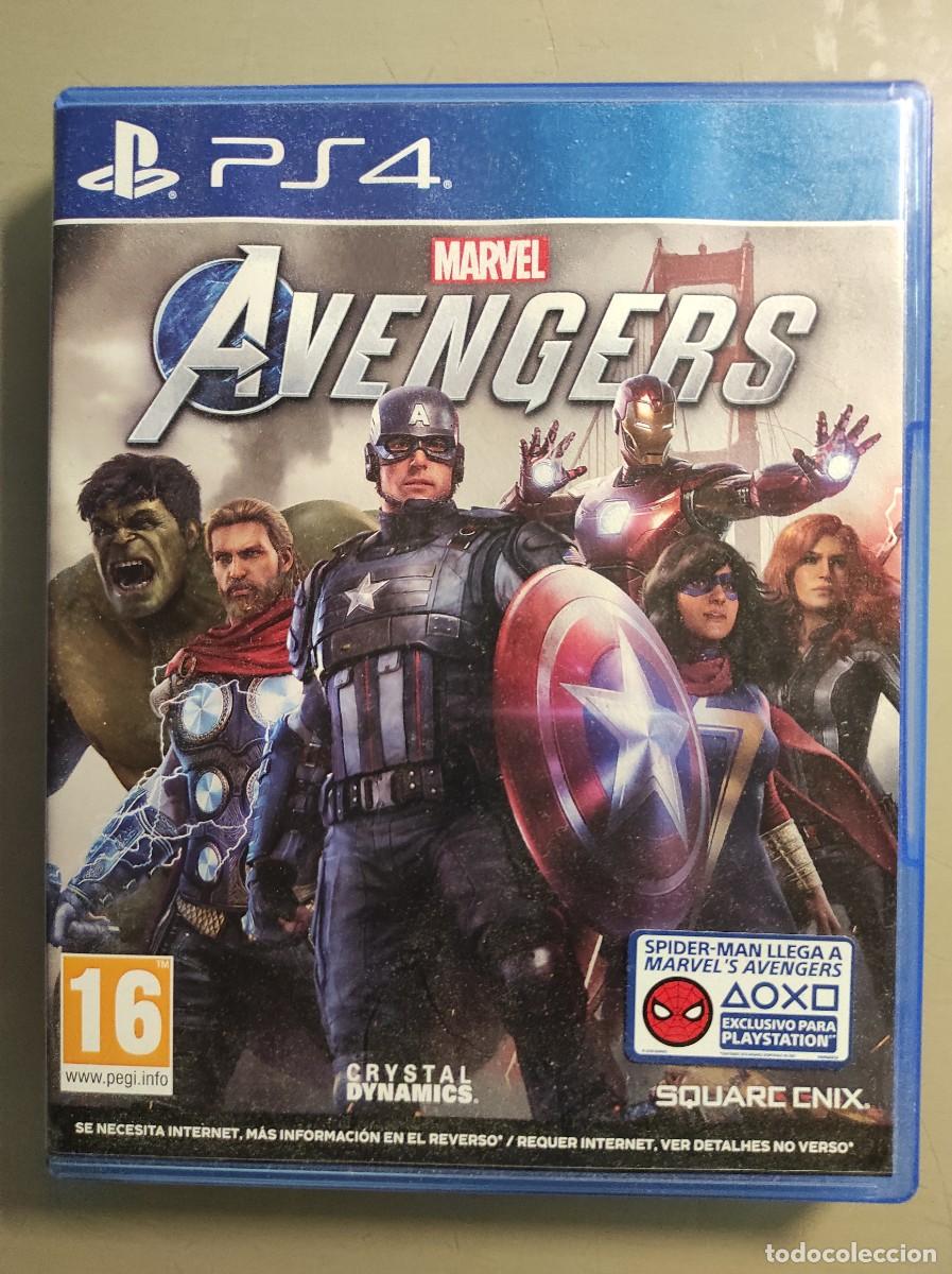 Videojuegos y consolas PS4 de segunda mano: MARVELS AVENGERS &middot; SONY PS4 (COMO NUEVO) - Foto 1