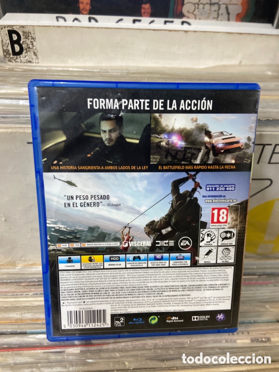 Videojuegos y consolas PS4 de segunda mano: Battlefield hardline ps4 - Foto 2