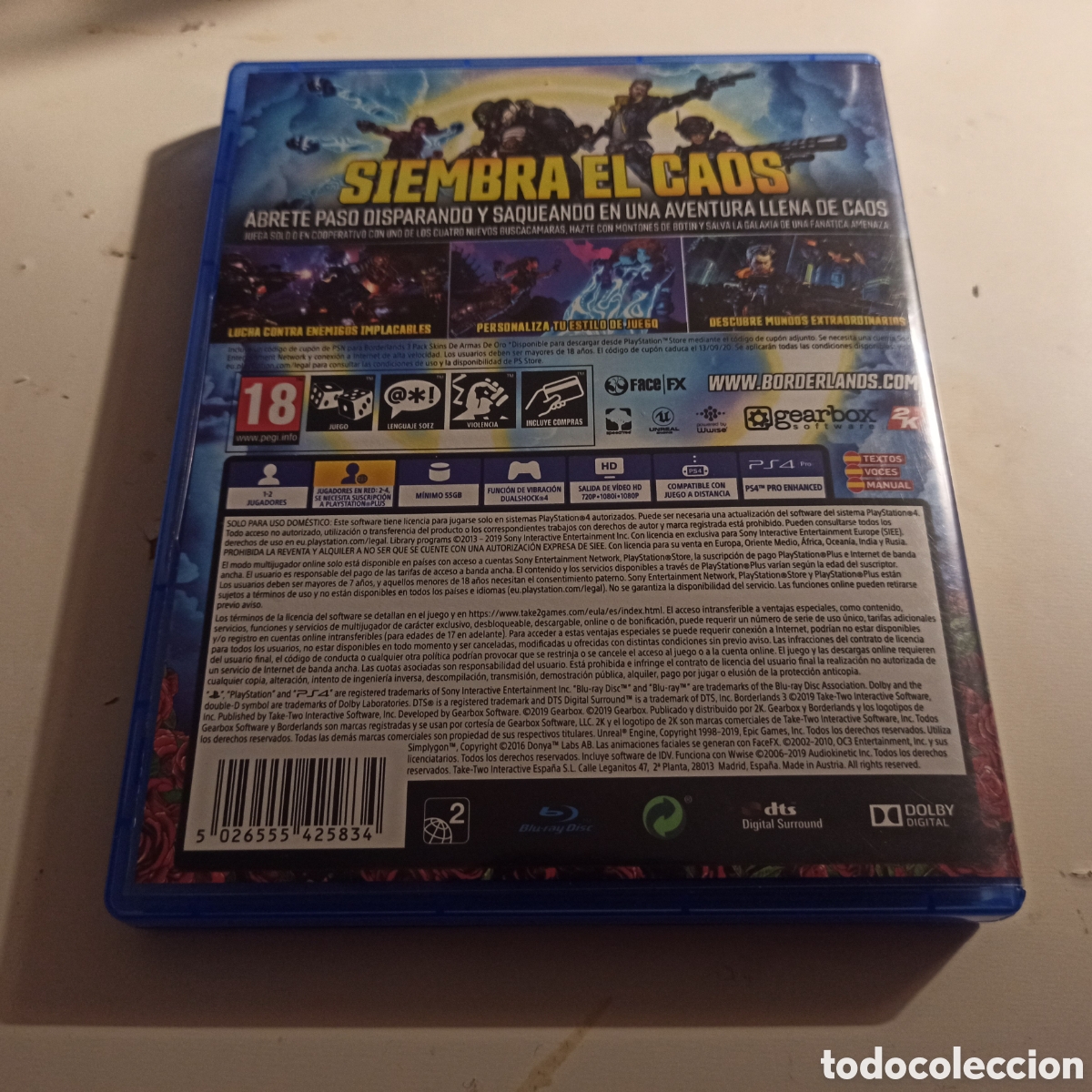 Videojuegos y consolas PS4 de segunda mano: Borderlands 3 (PS4) - Foto 3
