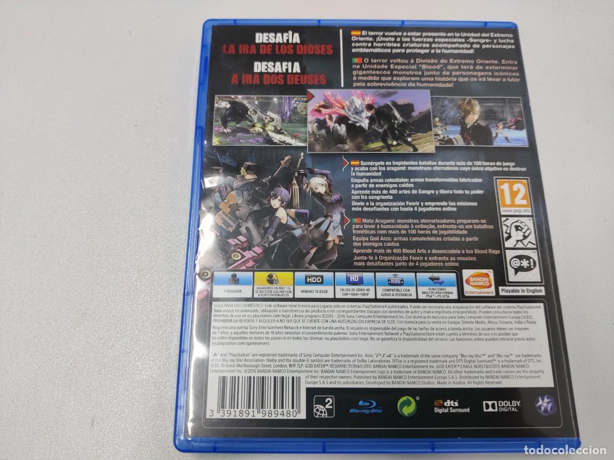 Videojuegos y consolas PS4 de segunda mano: GOD EATER 2 RAGE BURST - Foto 2