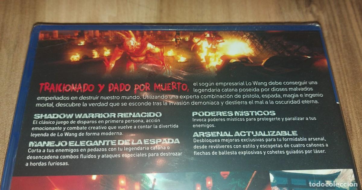 Videojuegos y consolas PS4 de segunda mano: SHADOW WARRIOR PS4 PAL ESPA&Ntilde;A PRECINTADO - Foto 3