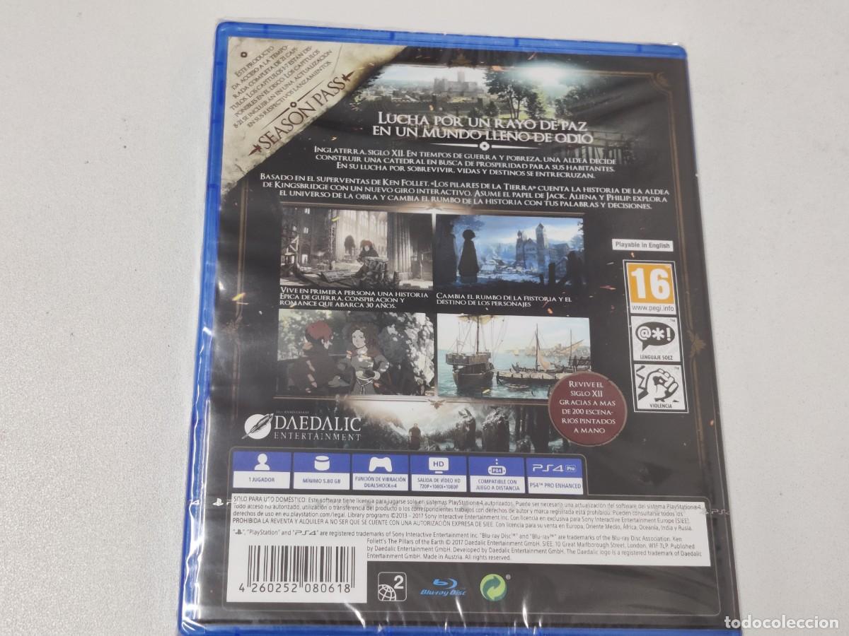 Videojuegos y consolas PS4 de segunda mano: LOS PILARES DE LA TIERRA - Foto 2