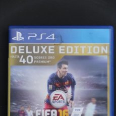 Videojuegos y Consolas PS4 de segunda mano: VIDEOJUEGO PS4 FIFA 16 DELUXE EDITION. COMO NUEVO.