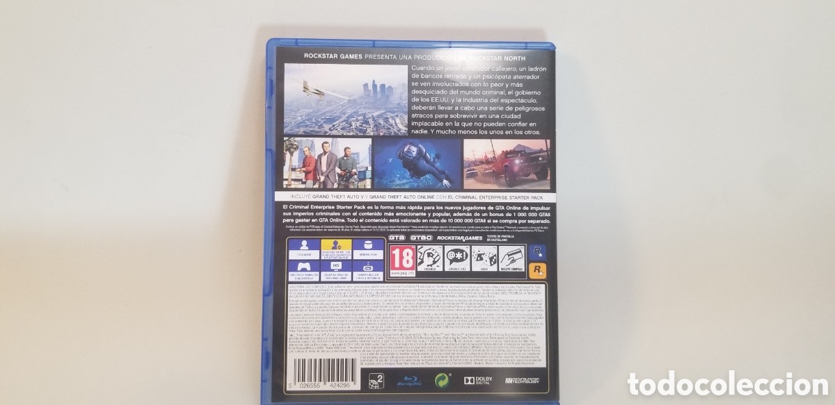 Videojuegos y consolas PS4 de segunda mano: GRAND THEFT AUTO V PS4 - Foto 4