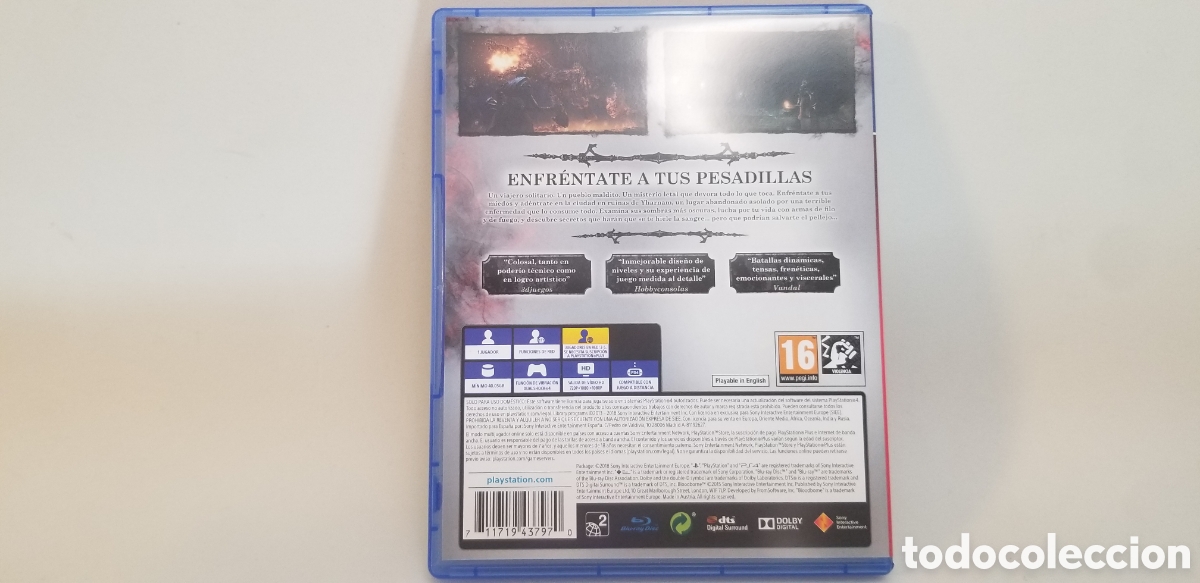 Videojuegos y consolas PS4 de segunda mano: BLOODBORNE PS4******** - Foto 4
