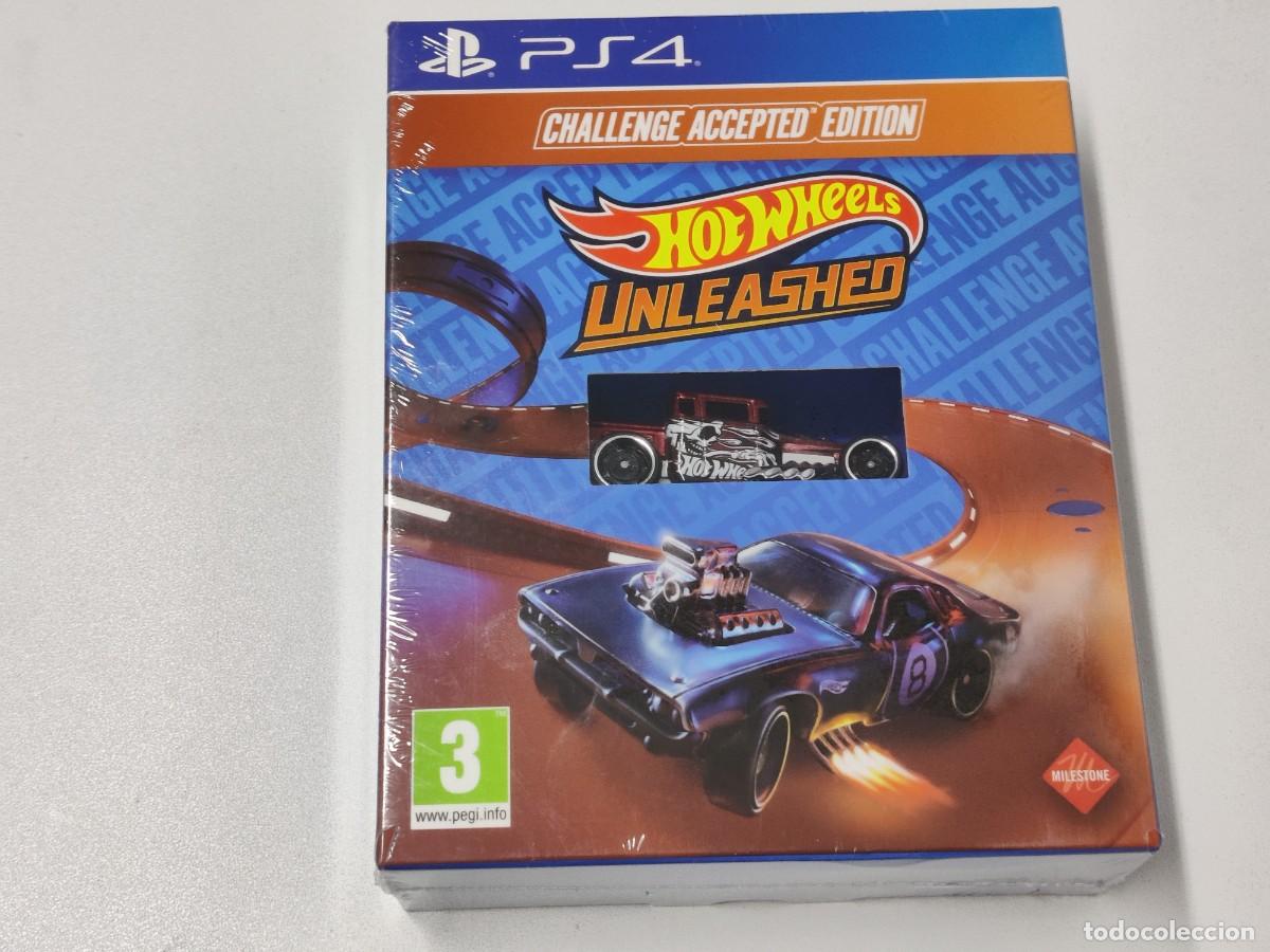 Videojuegos y consolas PS4 de segunda mano: HOTWHEELS UNLEASHED CHALLENGE ACCEPTED EDITION - Foto 1