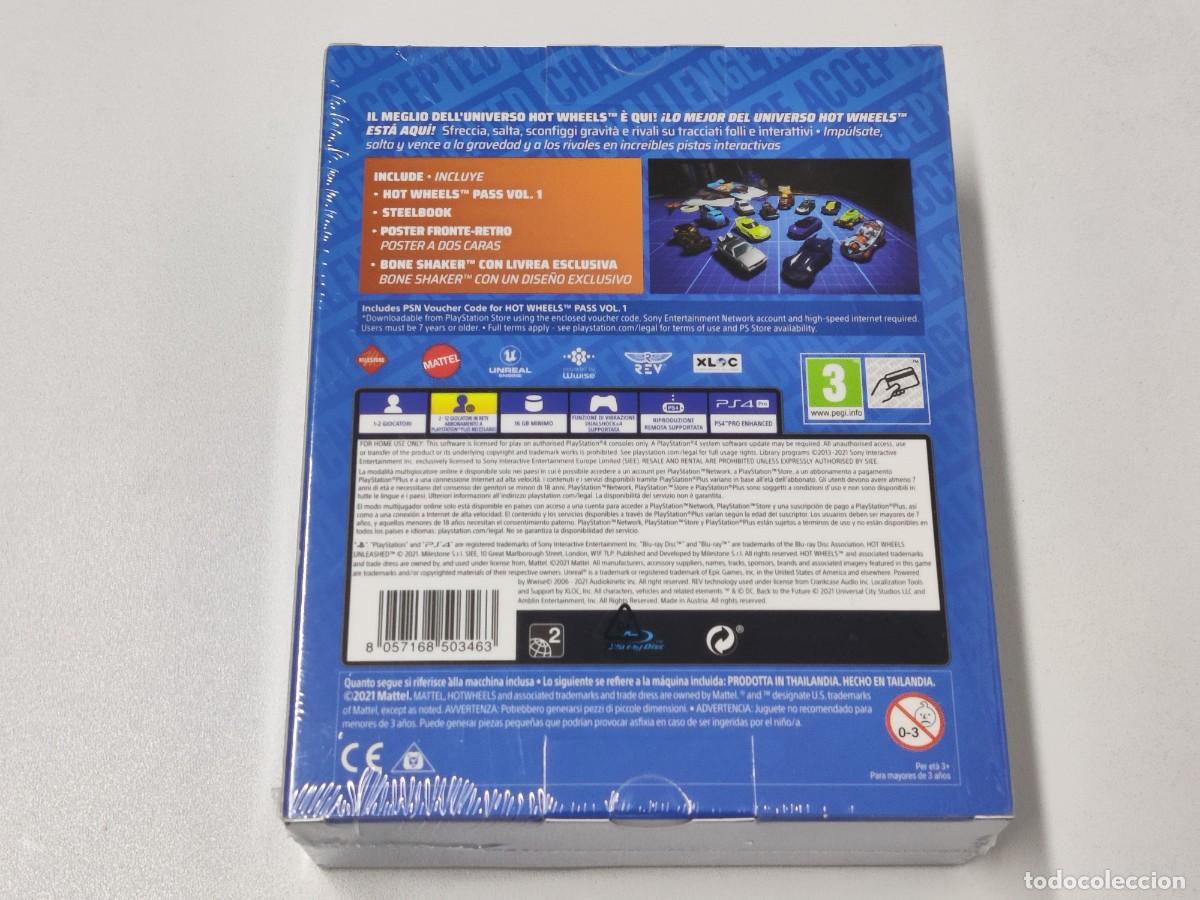 Videojuegos y consolas PS4 de segunda mano: HOTWHEELS UNLEASHED CHALLENGE ACCEPTED EDITION - Foto 2