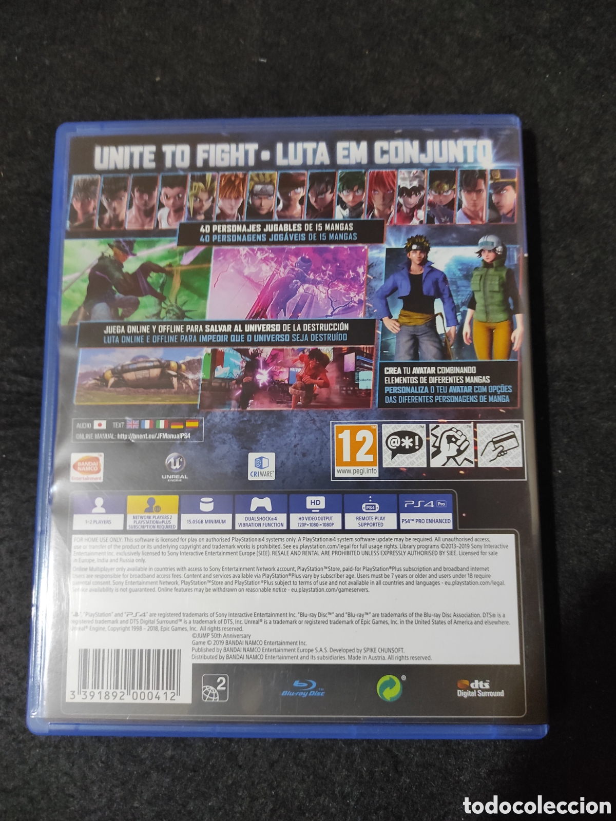 Videojuegos y consolas PS4 de segunda mano: Ps4 Jump Force - Foto 2