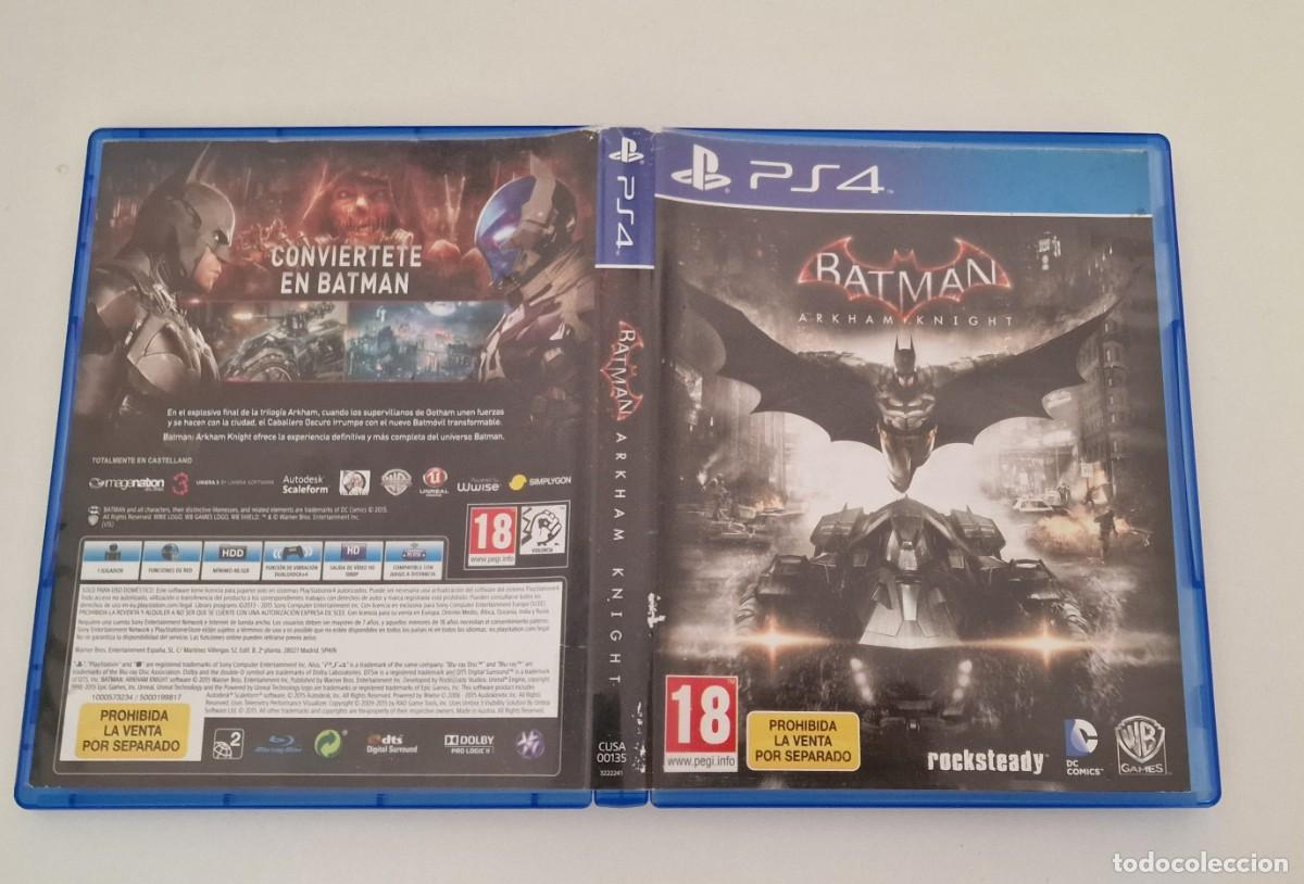 Videojuegos y consolas PS4 de segunda mano: Batman: Arkham Knight PS4 - Foto 3