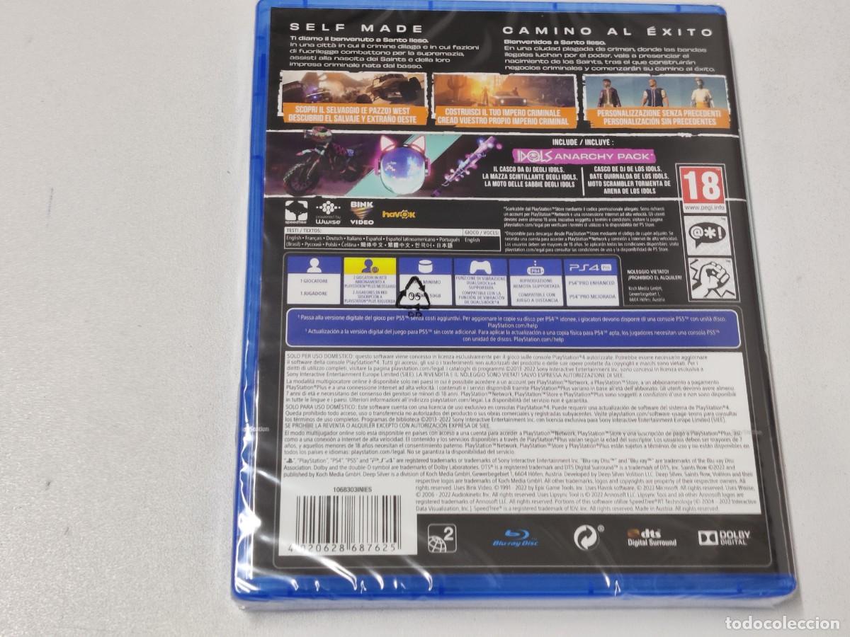 Videojuegos y consolas PS4 de segunda mano: SAINTS ROW DAY ONE EDITION - Foto 2
