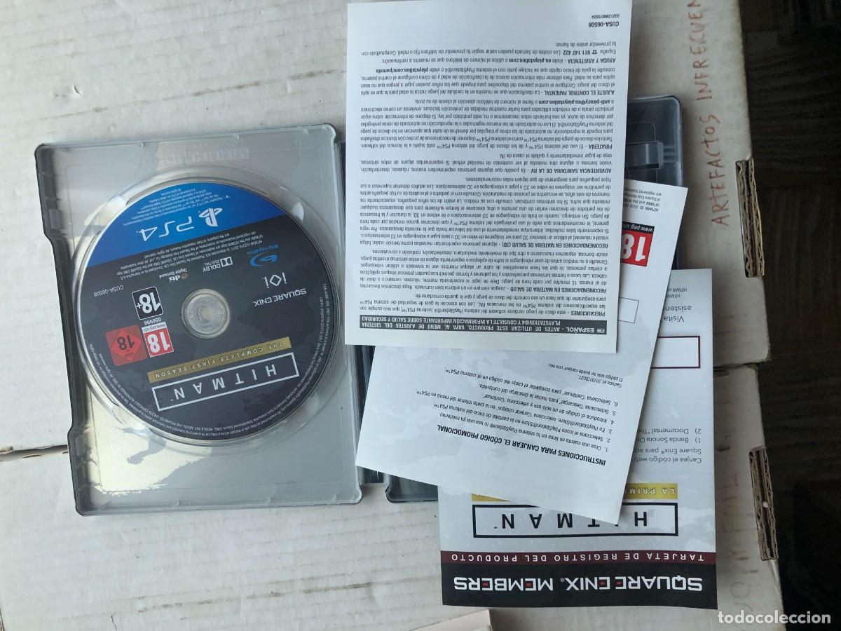Jeux hitman ps4 édition steelbook PlayStation 4 et statue 1/6