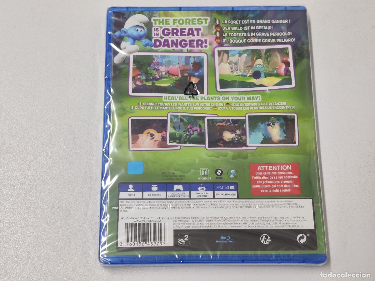 Videojuegos y consolas PS4 de segunda mano: LOS PITUFOS OPERACION VILHOJA SMURFTASTIC EDITION - Foto 5