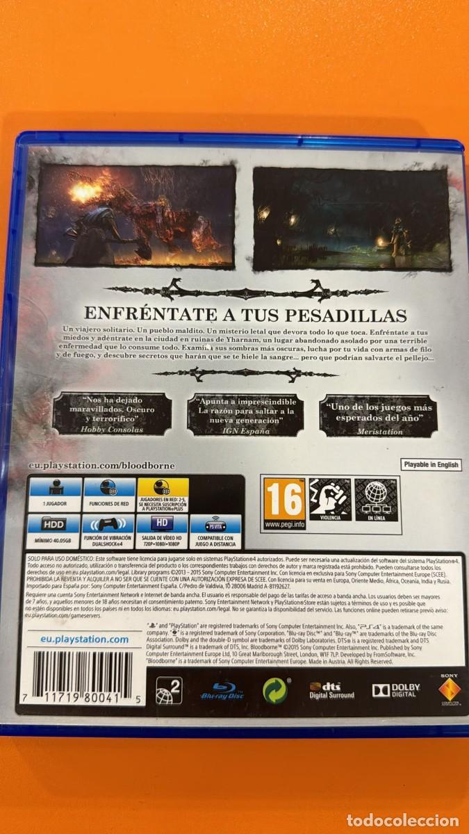 Videojuegos y consolas PS4 de segunda mano: Bloodborne - PS4 (2&ordf; Mano - Bueno) - Foto 2