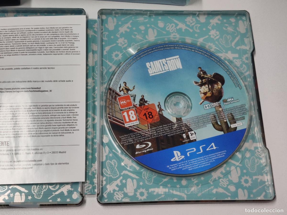 Videojuegos y consolas PS4 de segunda mano: SAINTS ROW NOTORIUS EDITION STEELBOOK - Foto 13