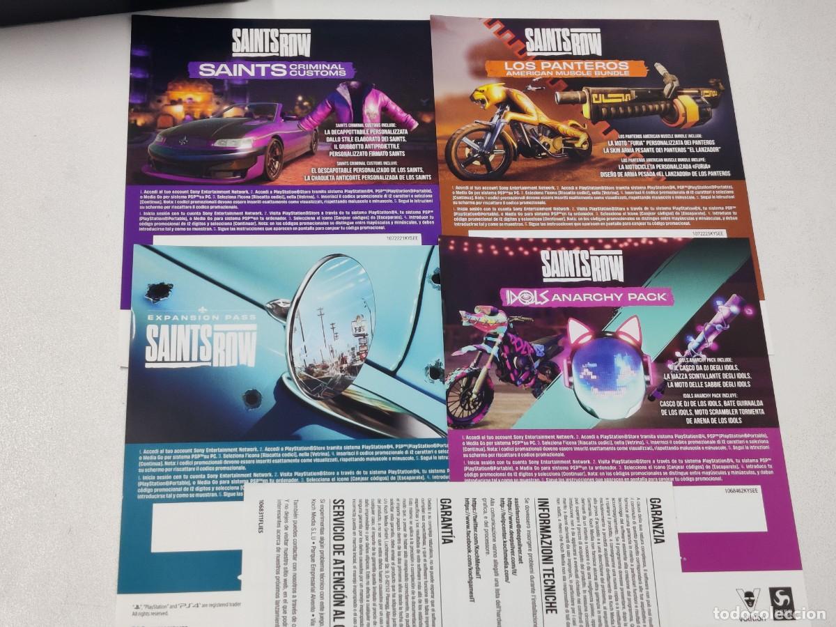 Videojuegos y consolas PS4 de segunda mano: SAINTS ROW NOTORIUS EDITION STEELBOOK - Foto 14