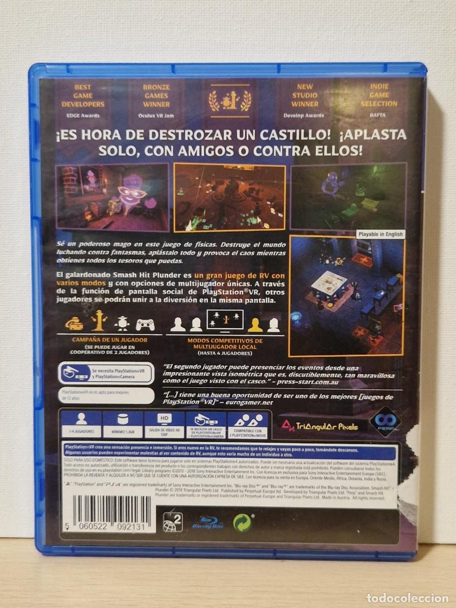 Videojuegos y consolas PS4 de segunda mano: Smash Hit Plunder VR - PS4 - Foto 2