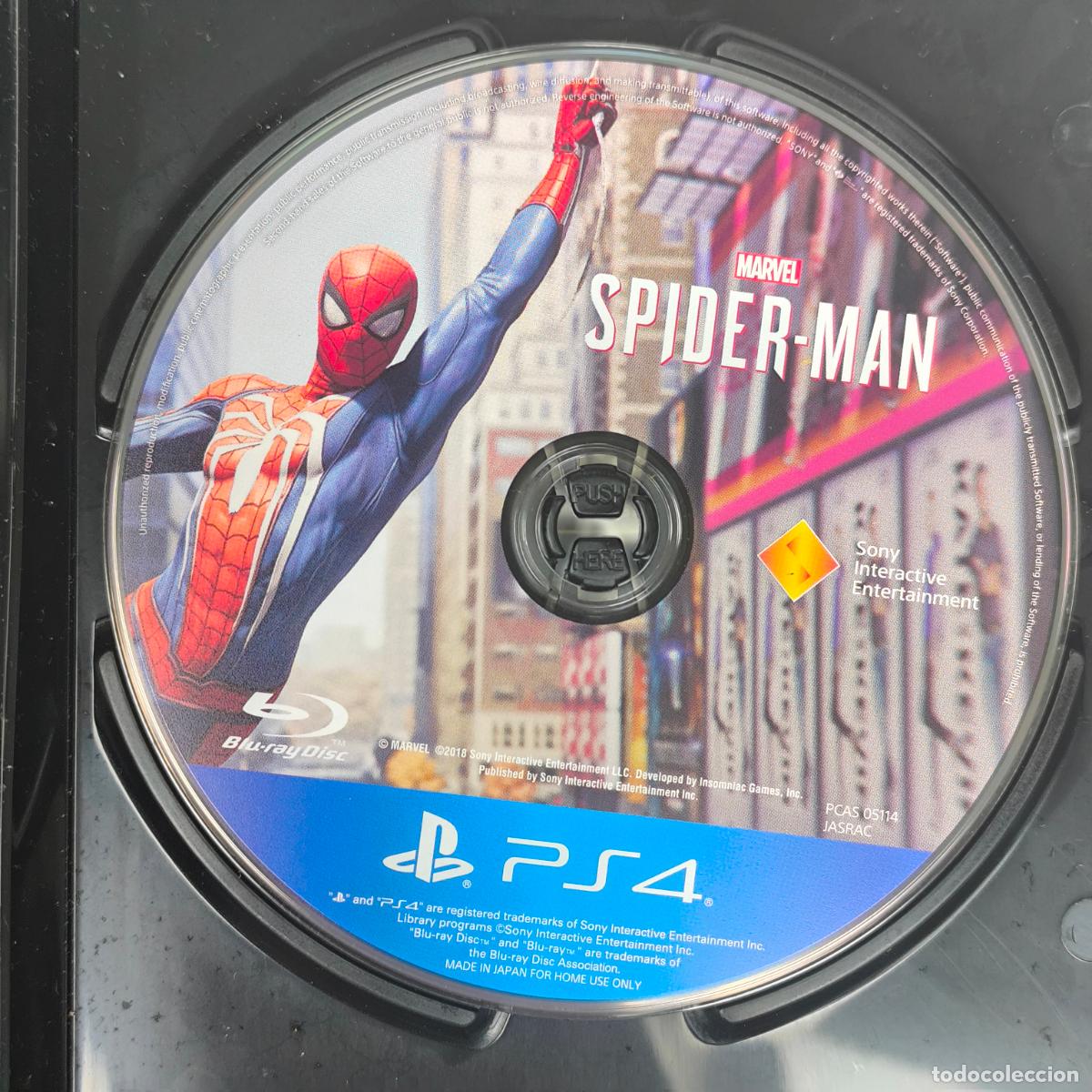 Videojuegos y consolas PS4 de segunda mano: Marvel Spider-Man - PS4 spiderman SOLO DISCO - Foto 1