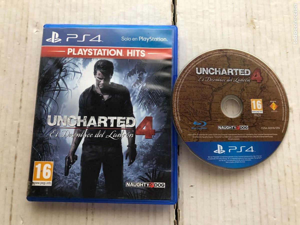 Uncharted 4: A Thief's End Ps4 (el Desenlace Del Ladrón