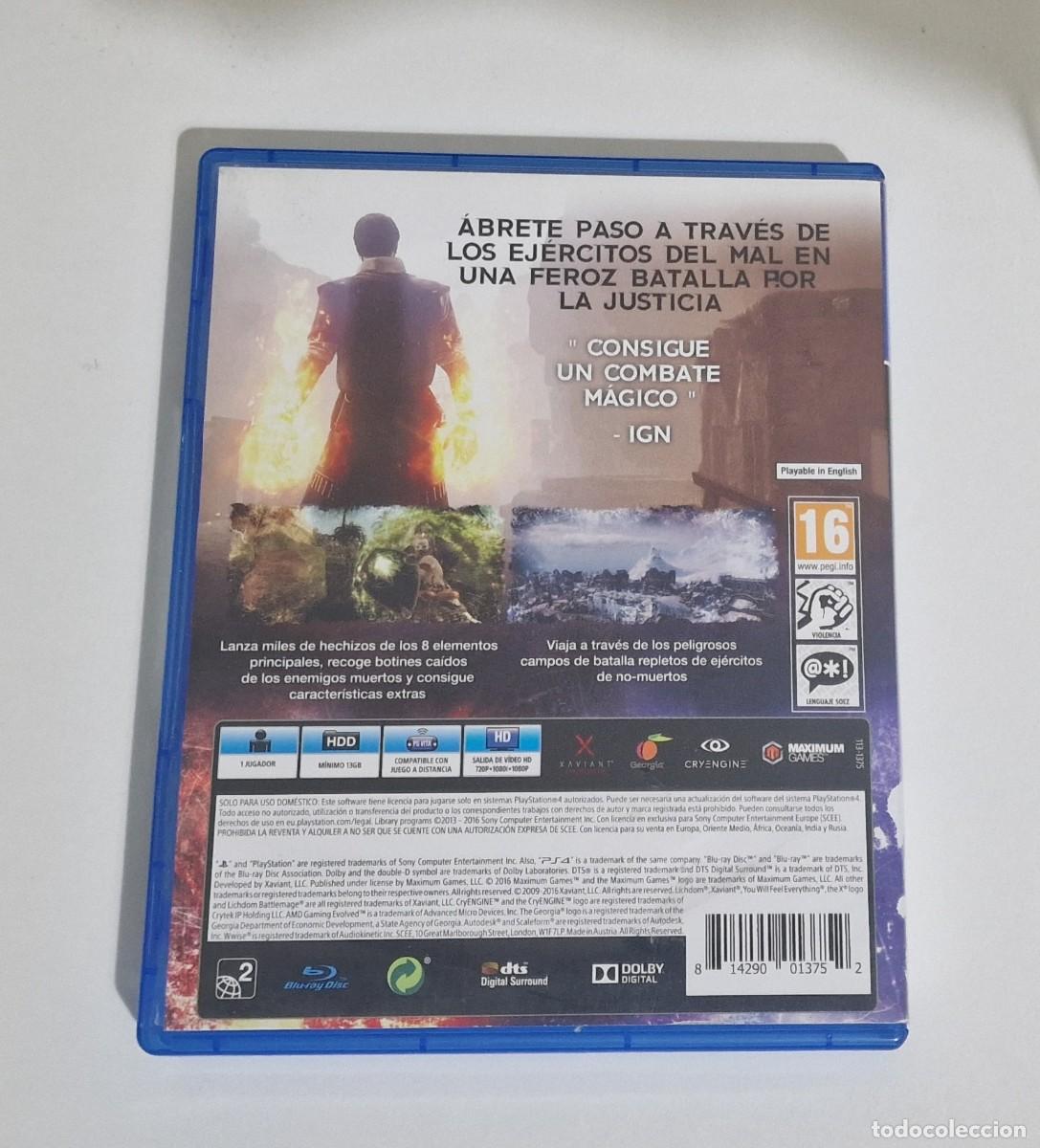 Videojuegos y consolas PS4 de segunda mano: Lichdom Battlemage Ps4 - Foto 2