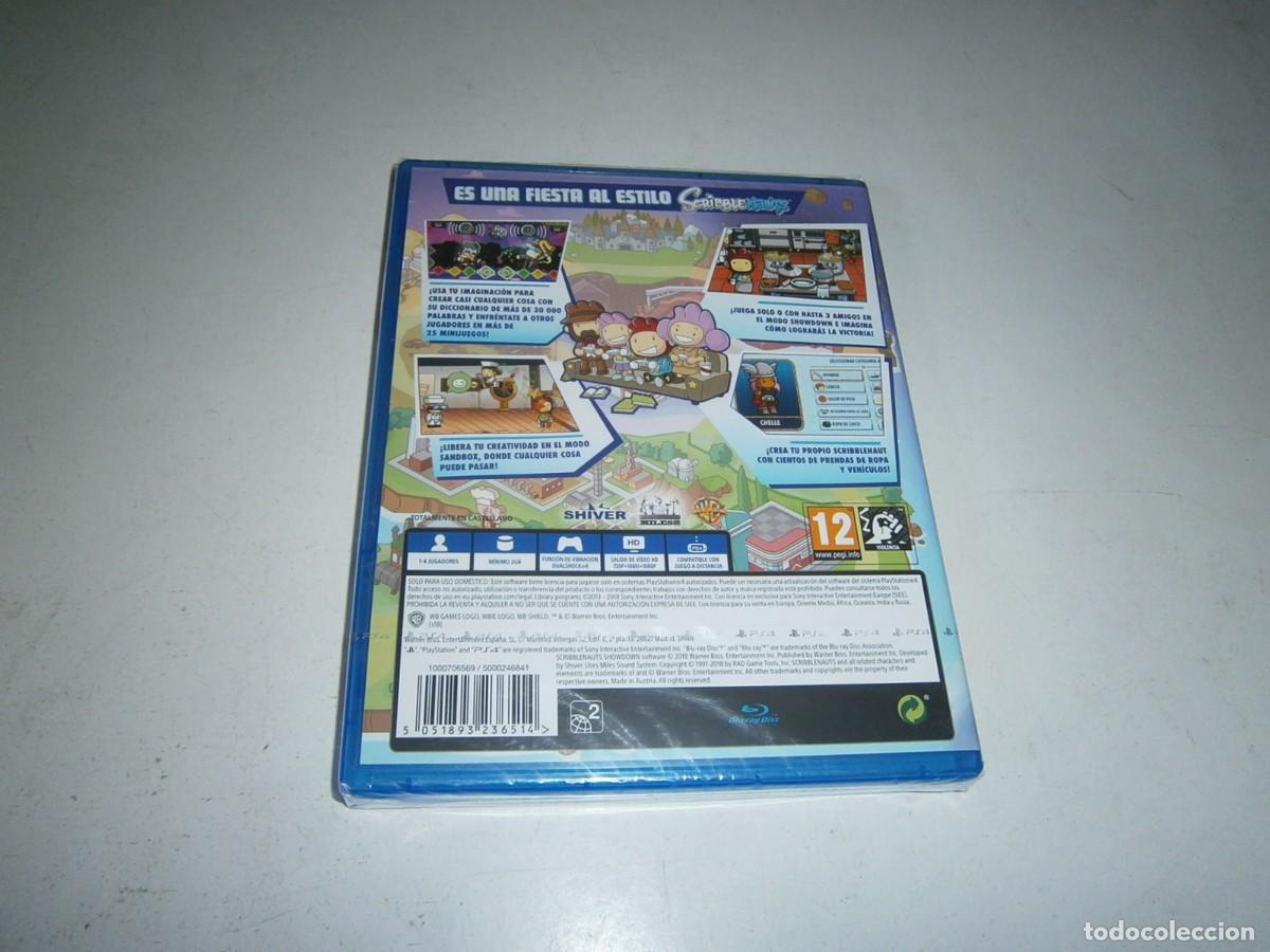 Videojuegos y consolas PS4 de segunda mano: SCRIBBLENAUTS SHOWDOWN PLAYSTATION 4 PAL NUEVO PRECINTADO - Foto 2