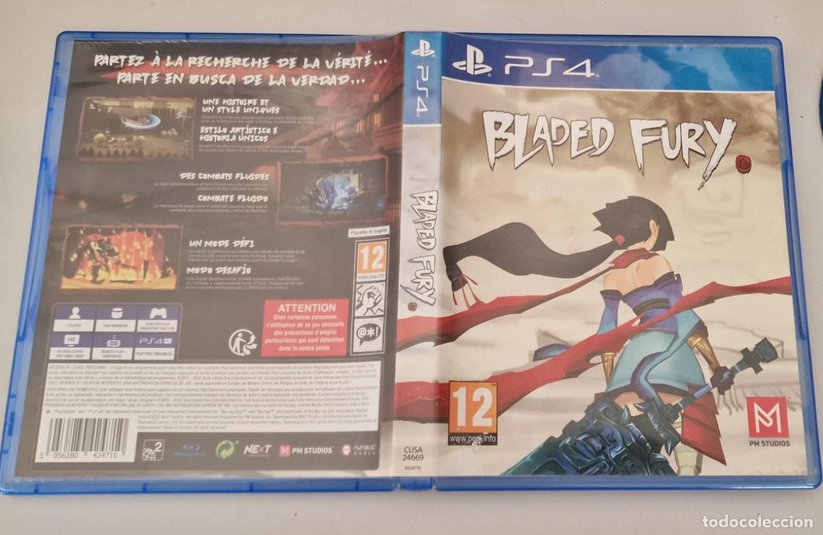 Videojuegos y consolas PS4 de segunda mano: Bladed Fury Playstation 4 - Foto 3